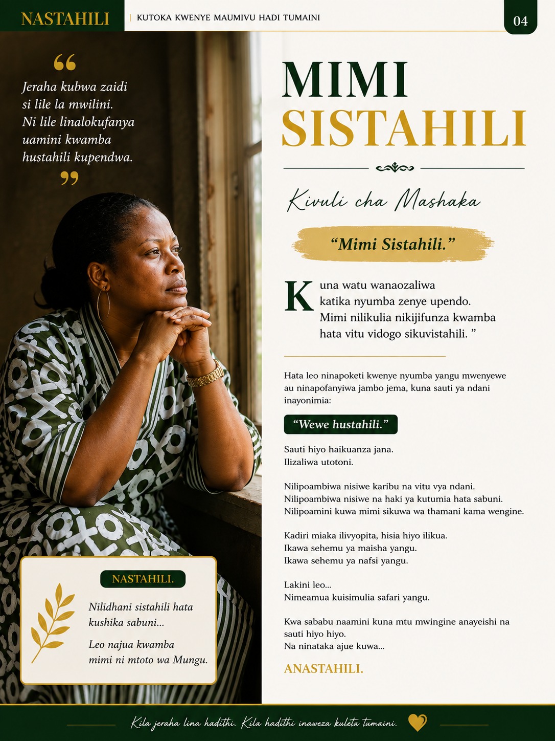 Ninaona Sistahili